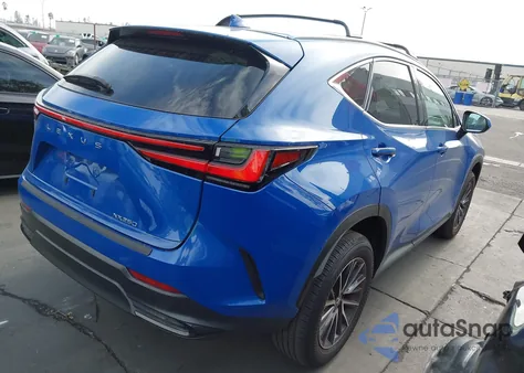 2025 Lexus Nx 250 from USA, damaged, VIN 2T2ADCAZ5SC021938